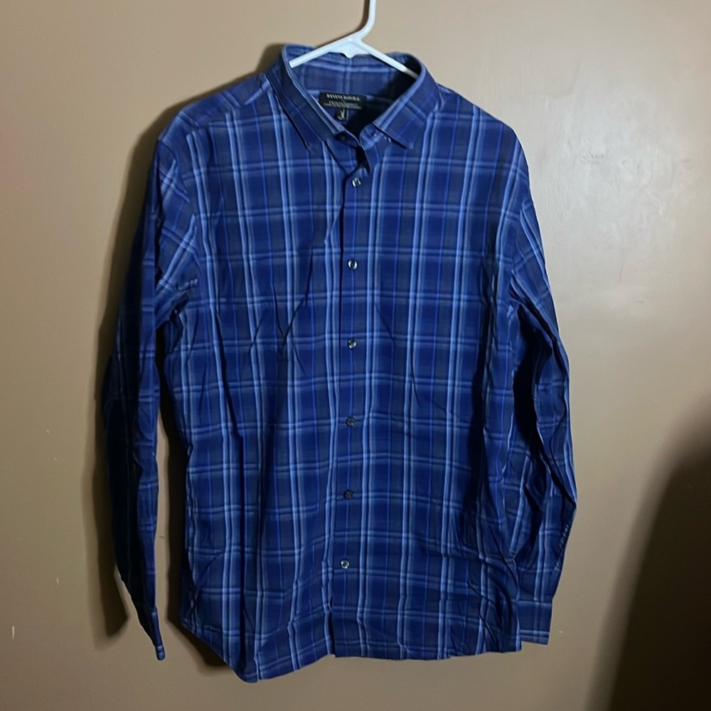 😄Banana Republic dress shirt stretch. L4